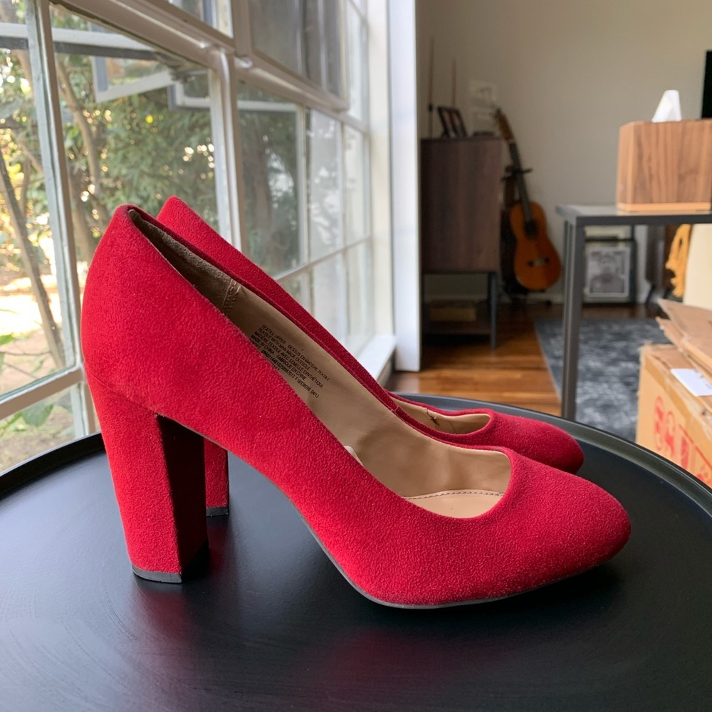 Merona Red Heels